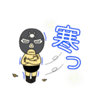 【再販】奮闘マスクマン13 季節の挨拶（個別スタンプ：31）