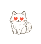 使いやすいもふもふした猫（個別スタンプ：12）