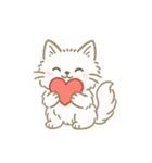 使いやすいもふもふした猫（個別スタンプ：18）