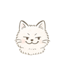 使いやすいもふもふした猫（個別スタンプ：24）