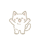 使いやすいもふもふした猫（個別スタンプ：27）