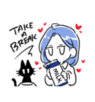 project未完成「SALAD DAYS」ao.（個別スタンプ：13）
