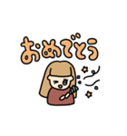 わくわくガール♡日常編（個別スタンプ：9）