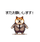 社畜太っちょ柴犬 厳しい社会の敬語多め（個別スタンプ：29）