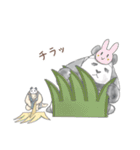 丁寧な♢パンダとコアリクイ（個別スタンプ：35）