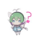 妖精風リアクションスタンプ（個別スタンプ：4）