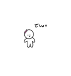 棒人間の女の子（個別スタンプ：10）
