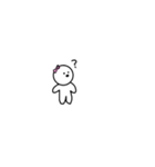 棒人間の女の子（個別スタンプ：15）