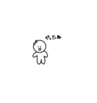 棒人間の女の子（個別スタンプ：22）