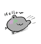 楽しい日常会話のハト（個別スタンプ：2）