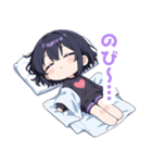 まったり無気力な女の子スタンプ（個別スタンプ：36）