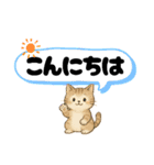 丁寧な毎日ねこさん（個別スタンプ：2）
