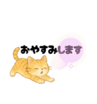 丁寧な毎日ねこさん（個別スタンプ：20）