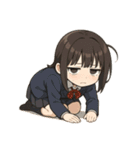 ジト目の女の子スタンプbyはる（個別スタンプ：20）