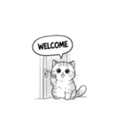 子猫の一言イラスト編-4（個別スタンプ：3）