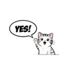 子猫の一言イラスト編-4（個別スタンプ：5）