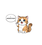 子猫の一言イラスト編-4（個別スタンプ：30）