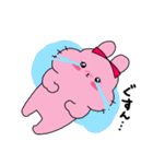 うさぎのまるこちゃん（まるこっこ多め）（個別スタンプ：10）
