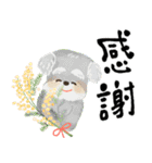 毎日つかえる♡にっこり犬と筆文字【再販】（個別スタンプ：10）
