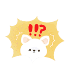 毎日つかえる♡にっこり犬と筆文字【再販】（個別スタンプ：35）