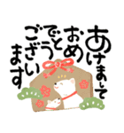 毎日つかえる♡にっこり犬と筆文字【再販】（個別スタンプ：37）