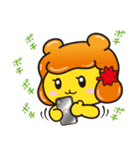 ポテくまくんとぷめるちゃん公式スタンプ4（個別スタンプ：24）