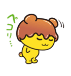 ポテくまくんとぷめるちゃん公式スタンプ4（個別スタンプ：31）