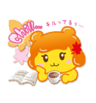 ポテくまくんとぷめるちゃん公式スタンプ4（個別スタンプ：35）