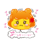 ポテくまくんとぷめるちゃん公式スタンプ4（個別スタンプ：40）