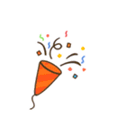 ハピバ！かわいいコラージュ！(P)（個別スタンプ：7）