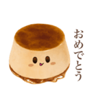 ぽってり プリン ちゃん（個別スタンプ：4）