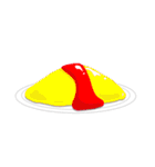 美味しい料理を食べよう！【アレンジ用】（個別スタンプ：3）