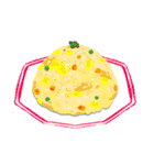 美味しい料理を食べよう！【アレンジ用】（個別スタンプ：8）
