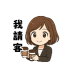 オフィスOL奮闘日記（個別スタンプ：5）