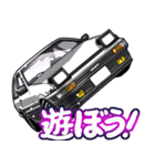 車(走り屋07)クルマバイクシリーズ（個別スタンプ：1）