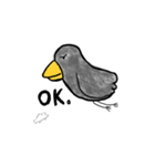 かよんが描くハシビロさん1（個別スタンプ：8）