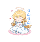 ふんわり天使の女の子スタンプ（個別スタンプ：20）