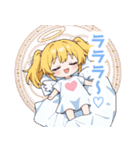 ふんわり天使の女の子スタンプ（個別スタンプ：28）