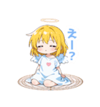 ふんわり天使の女の子スタンプ（個別スタンプ：29）