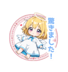 ふんわり天使の女の子スタンプ（個別スタンプ：31）