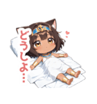 まったりエジプト猫の女の子スタンプ（個別スタンプ：26）
