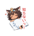 まったりエジプト猫の女の子スタンプ（個別スタンプ：39）
