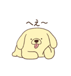 恋人に嫉妬する甘えん坊犬（個別スタンプ：12）