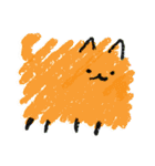 ネコ(絵本のような)（個別スタンプ：36）