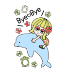 【再販】よく使う言葉＆年末年始inハワイ（個別スタンプ：24）