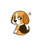 犬の世界のボボ、ビーグルの日常（個別スタンプ：23）