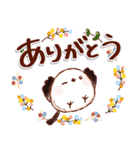 優しい色合いのふんわりシマエナガちゃん2（個別スタンプ：12）