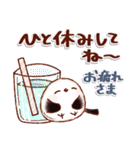 優しい色合いのふんわりシマエナガちゃん2（個別スタンプ：36）