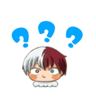 かわいい！ベビろきくん2ヒロアカ(轟焦凍)（個別スタンプ：17）