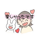 普段使い出来る丁寧な女の子（個別スタンプ：39）
